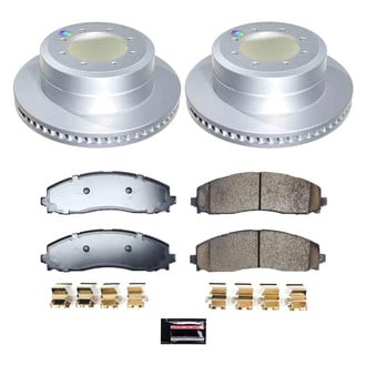 PowerStop® - Z17 Evolution Geomet® Plain Rear Brake Kit