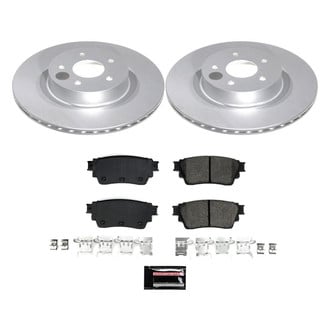 PowerStop® - Z17 Evolution Geomet® Plain Rear Brake Kit