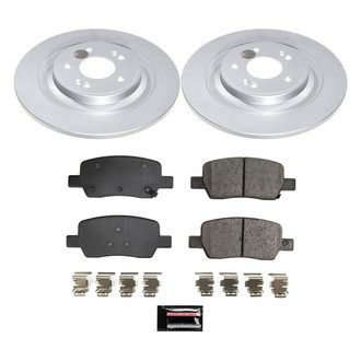 PowerStop® - Z17 Evolution Geomet® Plain Rear Brake Kit