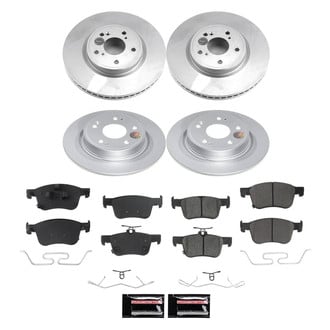 PowerStop® - Evolution Geomet® Z17 Plain Brake Kit