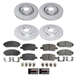 PowerStop® - Evolution Geomet® Z17 Plain Brake Kit