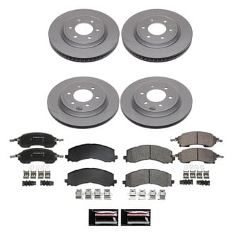 PowerStop® - Z17 Evolution Geomet® Plain Front and Rear Brake Kit