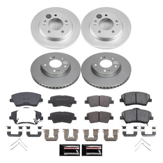 PowerStop® - Evolution Geomet® Z17 Plain Brake Kit