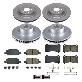 PowerStop® - Evolution Geomet® Z17 Plain Brake Kit