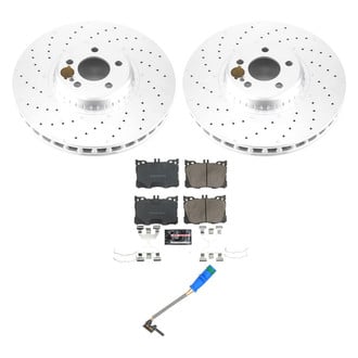 PowerStop® - Z17 Evolution Geomet® Plain Front Brake Kit