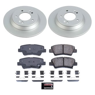 PowerStop® - Z17 Evolution Geomet® Plain Rear Brake Kit