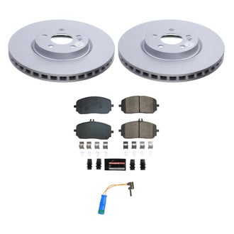PowerStop® - Z17 Evolution Geomet® Plain Front Brake Kit