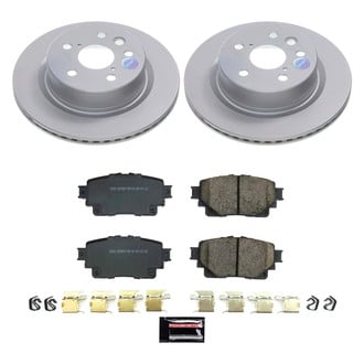 PowerStop® - Z17 Evolution Geomet® Plain Rear Brake Kit