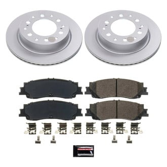 PowerStop® - Z17 Evolution Geomet® Plain Rear Brake Kit