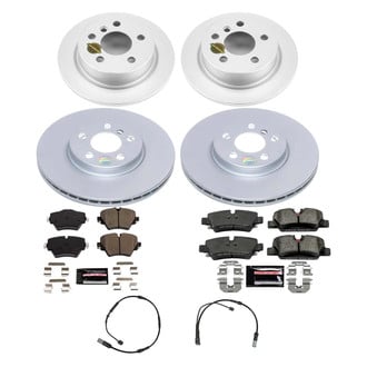 PowerStop® - Z17 Evolution Geomet® Plain Front and Rear Brake Kit