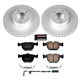 PowerStop® - Z17 Evolution Geomet® Plain Front Brake Kit