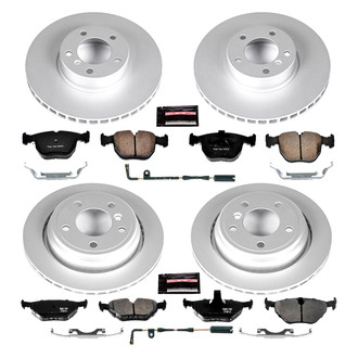 PowerStop® - Z17 Evolution Geomet® Plain Front and Rear Brake Kit