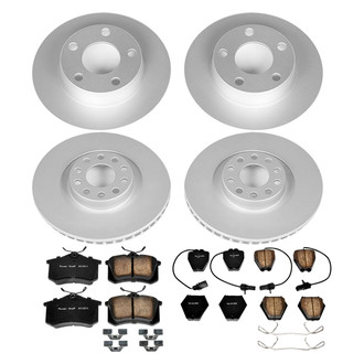PowerStop® - Z17 Evolution Geomet® Plain Front and Rear Brake Kit