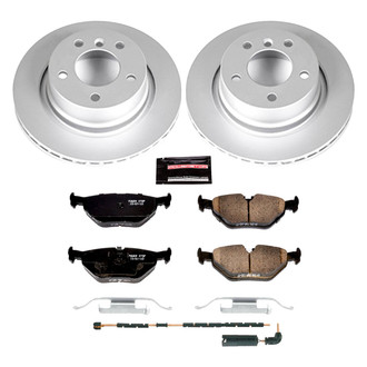 PowerStop® CRK962 - Z17 Evolution Geomet® Plain Rear Brake Kit