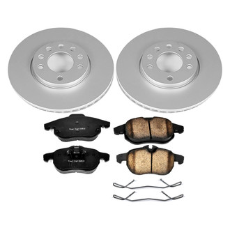 PowerStop® - Z17 Evolution Geomet® Plain Front Brake Kit