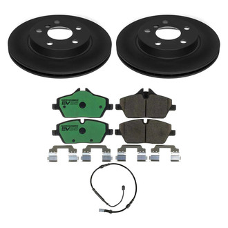 PowerStop® - EV35 Dual Guard™ Plain Front Disc Brake Kit