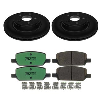 PowerStop® EVK8874 - EV35 Dual Guard™ Plain Rear Disc Brake Kit