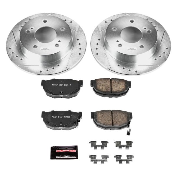 PowerStop® K1174-26 - 1-Click Street Warrior Z26 Drilled and