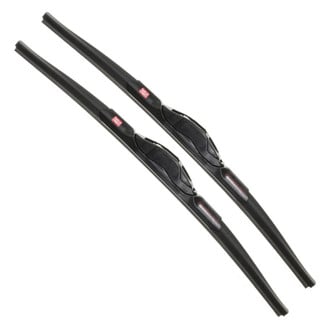 PowerStop® - Powerclear 17" Driver and 17" Passenger Side Black Wiper Blades