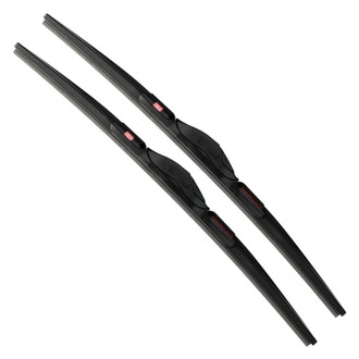 PowerStop® - Powerclear 18" Driver and 18" Passenger Side Black Wiper Blades