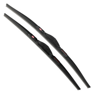 PowerStop® - Powerclear 20" Driver and 18" Passenger Side Black Wiper Blades