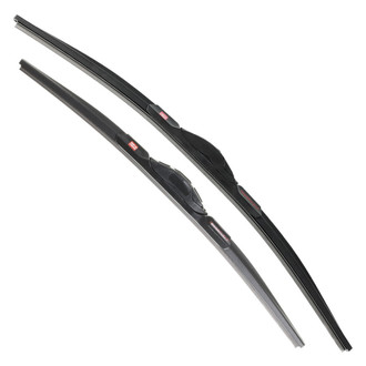 PowerStop® - Powerclear 22" Driver and 19" Passenger Side Black Wiper Blades