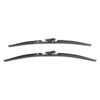 PowerStop® - Powerclear 22" Driver and 20" Passenger Side Black Wiper Blades