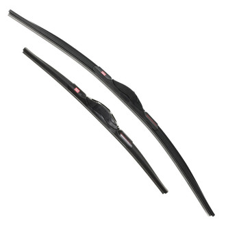 PowerStop® - Powerclear 24" Driver and 17" Passenger Side Black Wiper Blades