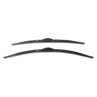 PowerStop® - Powerclear 24" Driver and 20" Passenger Side Black Wiper Blades