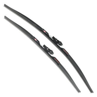 PowerStop® - Powerclear 24" Driver and 20" Passenger Side Black Wiper Blades