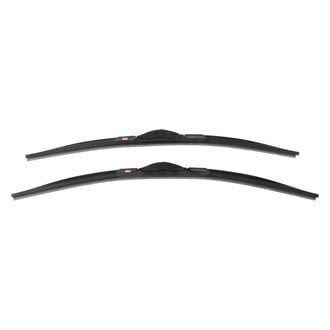 PowerStop® - Powerclear 24" Driver and 22" Passenger Side Black Wiper Blades