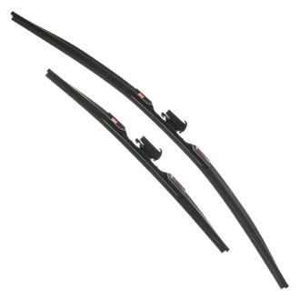 PowerStop® PCK-2616-3 - Powerclear 26" Driver and 16" Passenger Side Black Wiper Blades