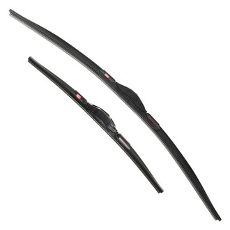 PowerStop® - Powerclear 26" Driver and 17" Passenger Side Black Wiper Blades