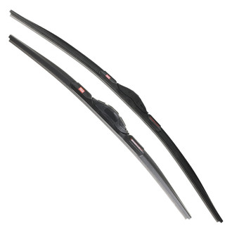 PowerStop® - Powerclear 26" Driver and 19" Passenger Side Black Wiper Blades
