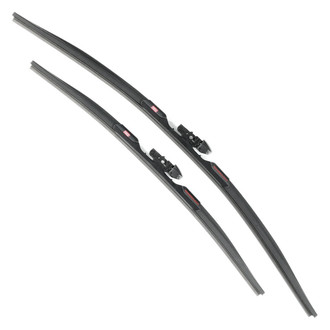 PowerStop® - Powerclear 26" Driver and 20" Passenger Side Black Wiper Blades