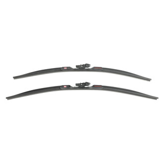 PowerStop® - Powerclear 26" Driver and 24" Passenger Side Black Wiper Blades