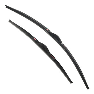 PowerStop® - Powerclear 28" Driver and 20" Passenger Side Black Wiper Blades