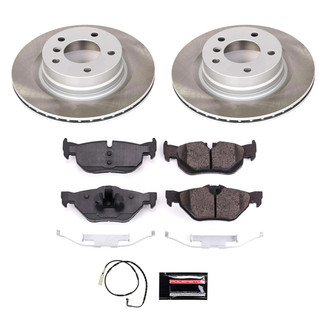 PowerStop® - Semi Coated Rear Disc Brake Kit