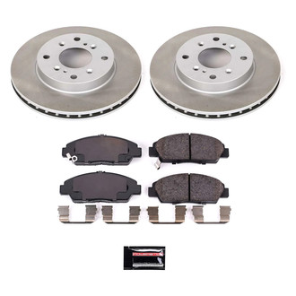 PowerStop® - Semi Coated Front Disc Brake Kit