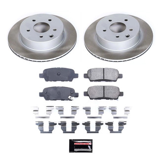 PowerStop® - Semi Coated Rear Disc Brake Kit