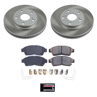 PowerStop® - Semi Coated Front Disc Brake Kit