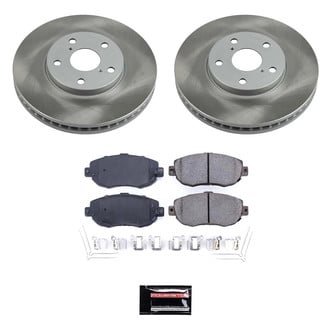 PowerStop® - Semi Coated Front Disc Brake Kit