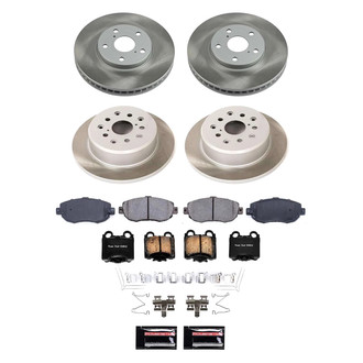 PowerStop® - Semi Coated Disc Brake Kit