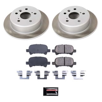 PowerStop® - Semi Coated Rear Disc Brake Kit
