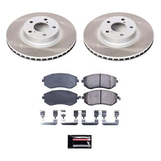 PowerStop® - Semi Coated Front Disc Brake Kit