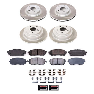 PowerStop® - Semi Coated Disc Brake Kit