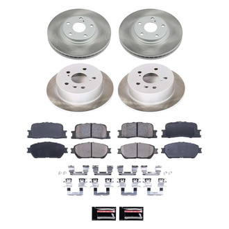 PowerStop® - Semi Coated Disc Brake Kit