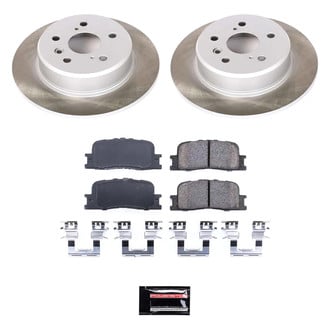 PowerStop® - Semi Coated Rear Disc Brake Kit
