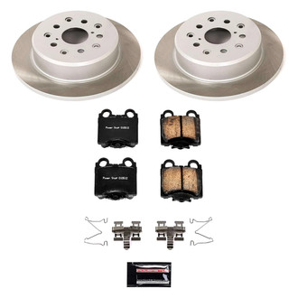 PowerStop® - Semi Coated Rear Disc Brake Kit