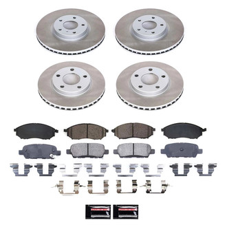 PowerStop® - Semi Coated Disc Brake Kit